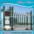 Industrial gates design retractable crowd control barriers